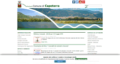 Desktop Screenshot of comune.capoterra.ca.it
